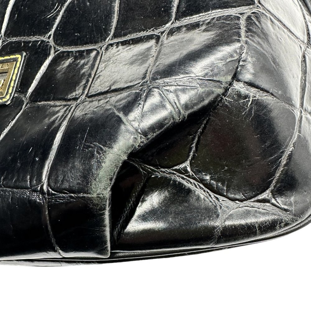 Dooney & Bourke Reptile Print Shoulder Bag - Picture 6 of 16